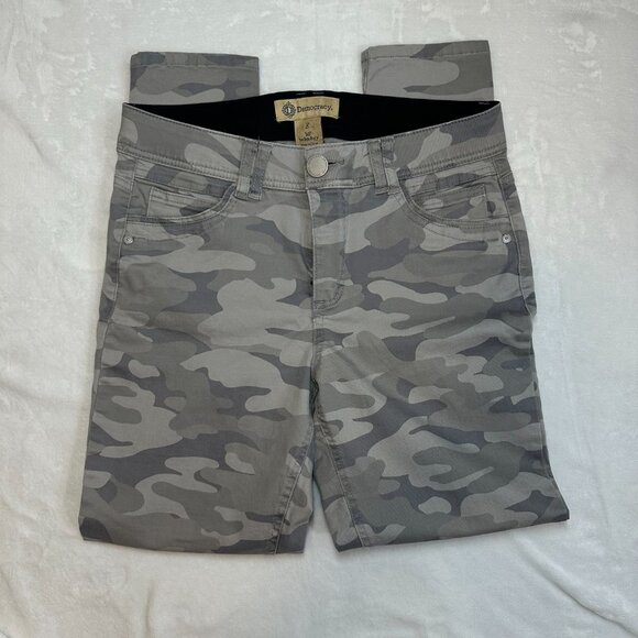 🌴 Democracy Stretch Camo Denim Jeans, Size 10 - Picture 1 of 10